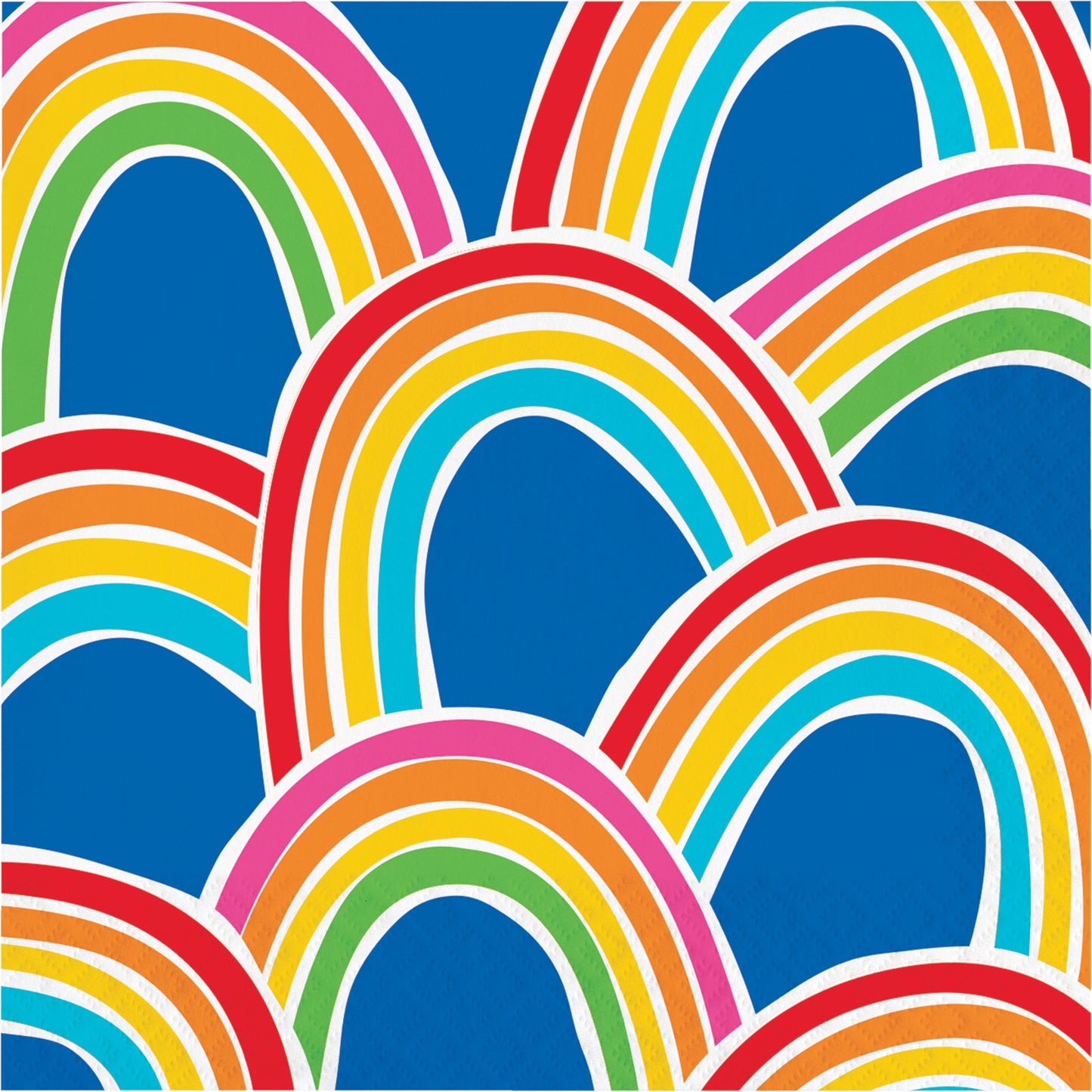 Rainbow Cheer Lunch Napkins 16ct