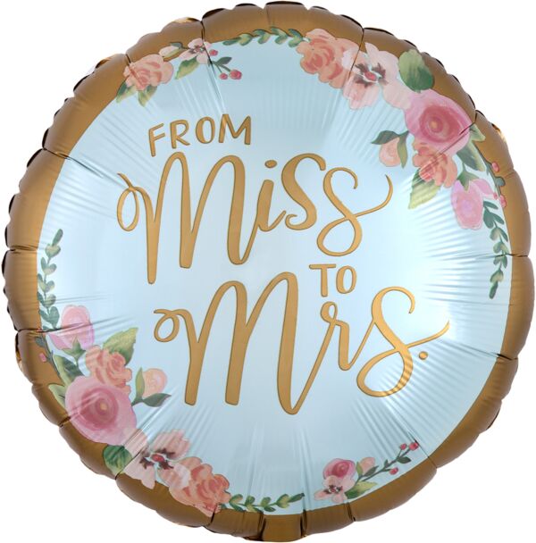 #601 Mint To Be 18in Balloon