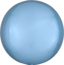 #649 Orbz Pastel Blue 16in Balloon