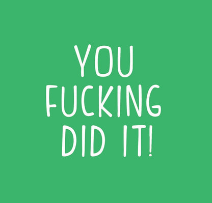 You Fuc*ing Did It! Latex Balloon