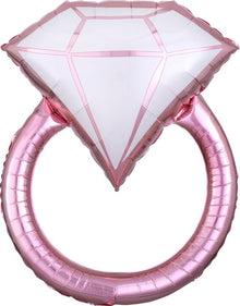 #607  Blush Ring 24in Balloon