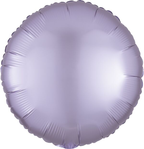 Luxe Pastel Lilac Round Mylar