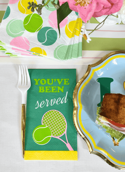 Tennis Ball Multi Lunch Napkins 40ct