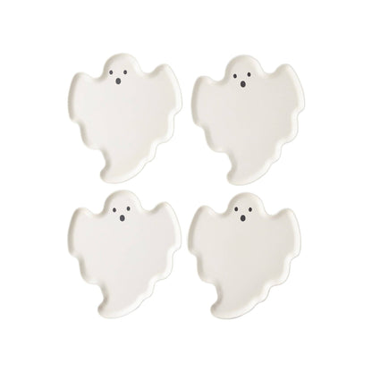 Bamboo Ghost Plate Set 4ct
