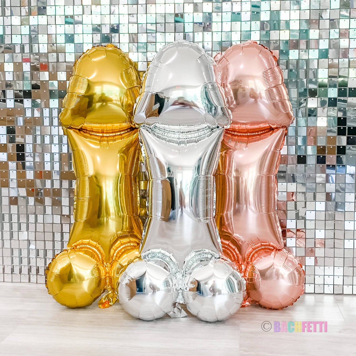 #606B Giant Penis Foil Balloon