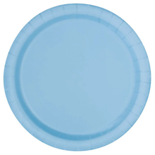 Light Blue 10in Paper Plates 20ct