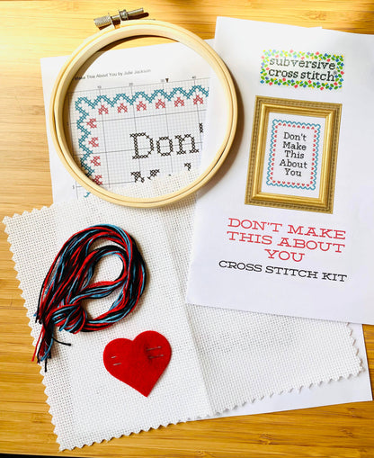Season's Greetings, Motherf*ckers Cross Stitch