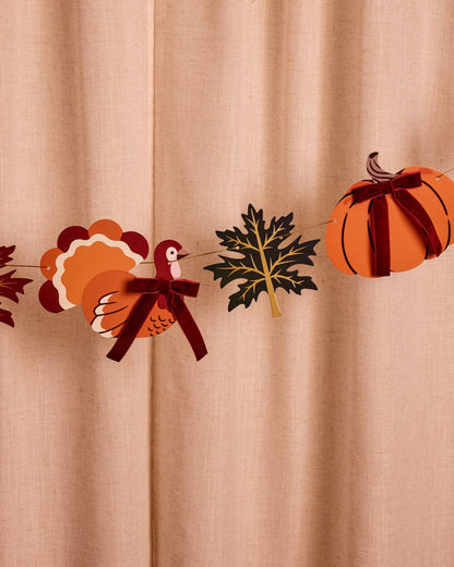 Thanksgiving Icon Banner | fall, pumpkin, harvest
