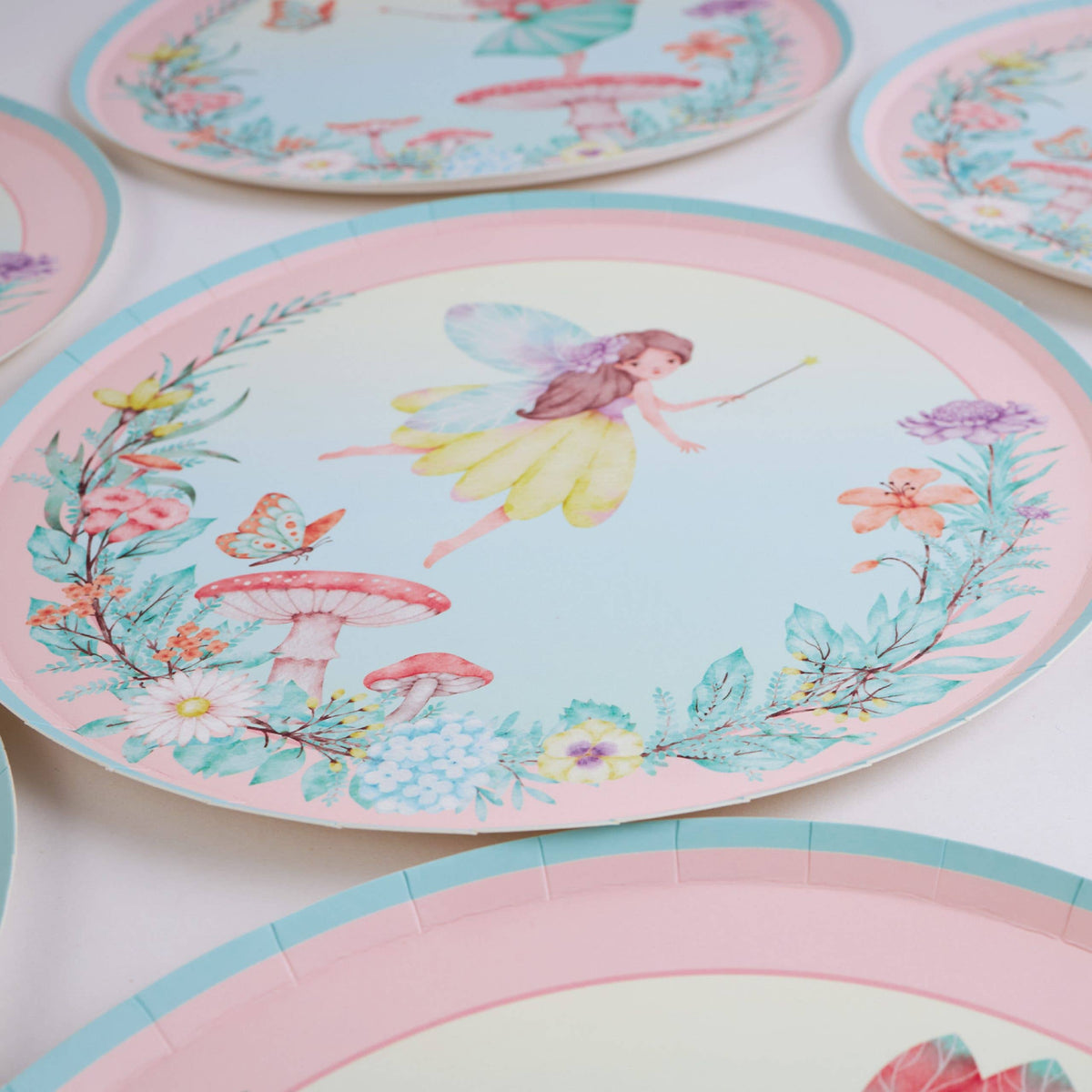 Fairy Garden Paper Plates – 8 in Partyware
