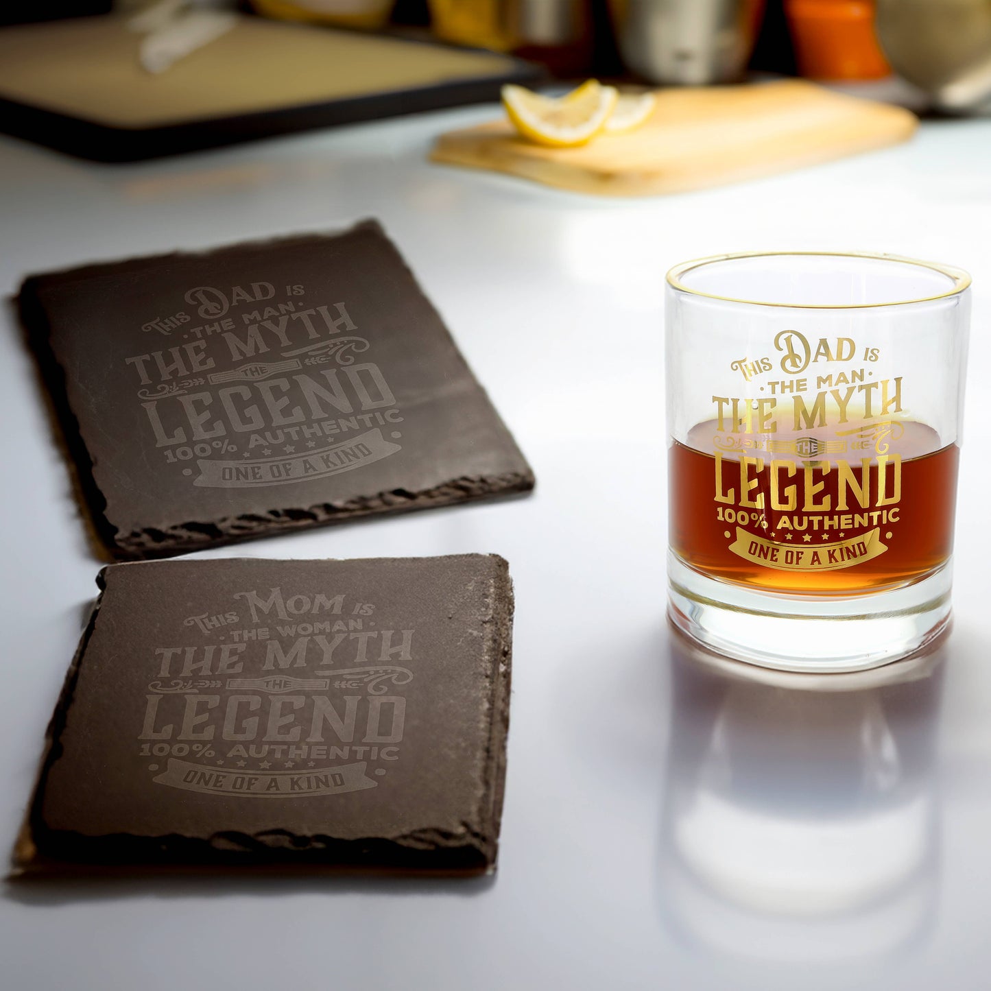 Dad - 8 oz Rocks Glass