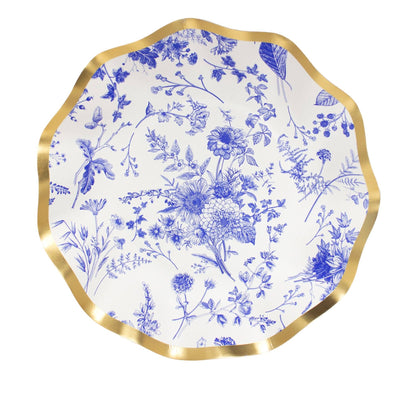 Timeless Wavy Paper 6.5in Appetizer/Dessert Bowls 8ct