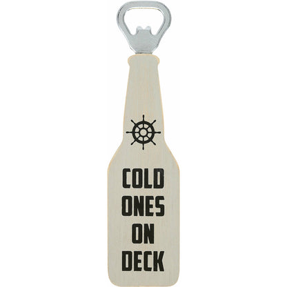 Boat - 7" Bottle Opener Magnet