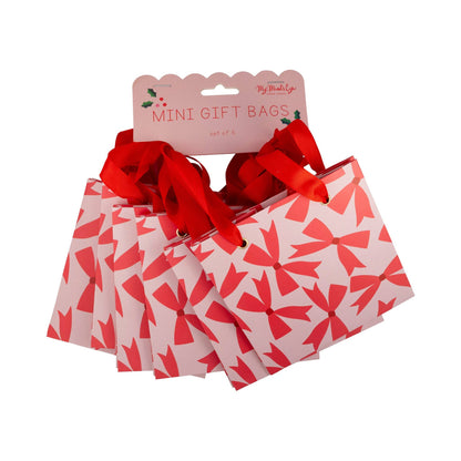 Just the Bows Gift Bag Set 6ct