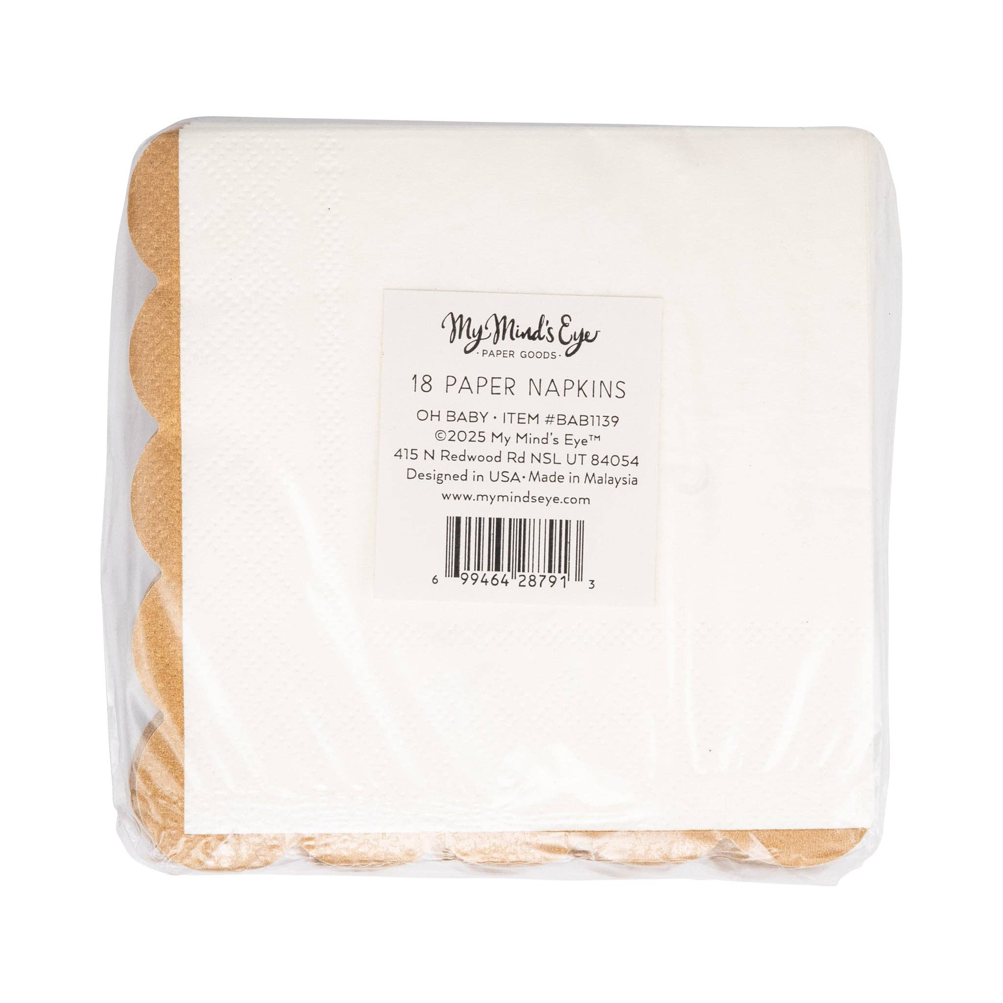Oh Baby Cocktail Napkins - Thumbnail 5