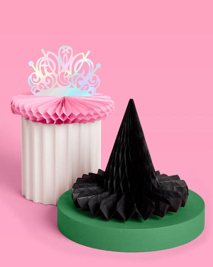 Tiara + Witch Hat Set - 4 paper accordions