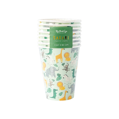 Safari Party Cups 8ct