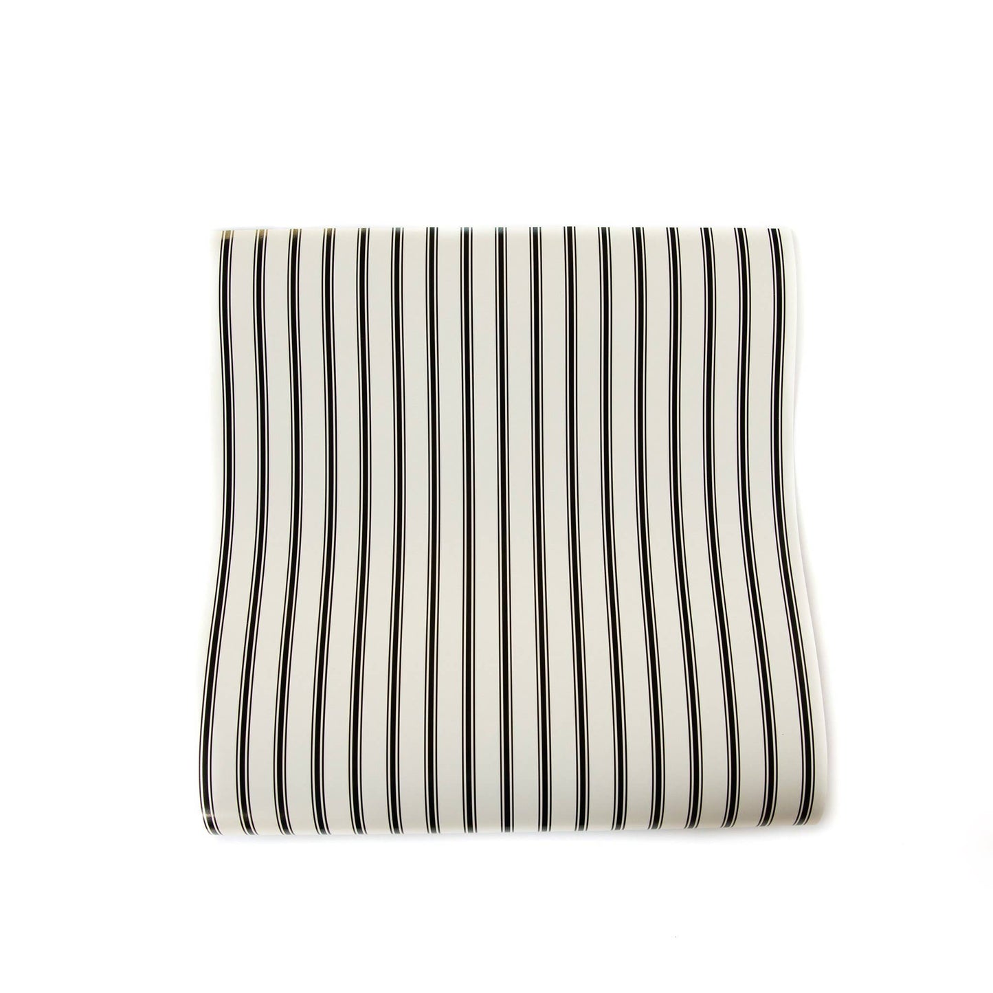 Table Runner - Cream with Black Stripe