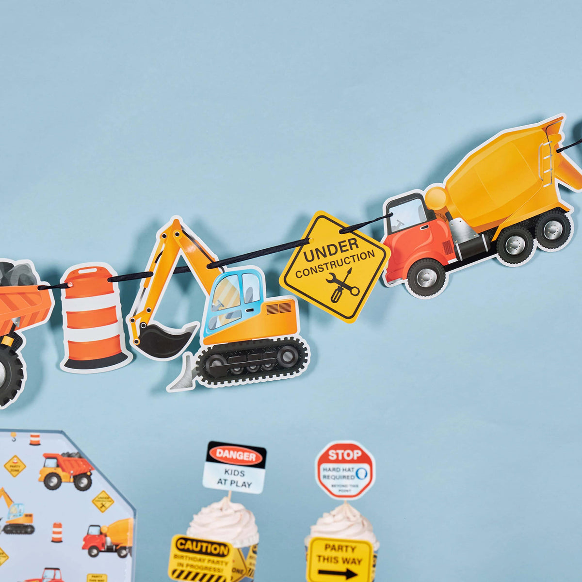 Construction Party Banner – Kids Party Decor