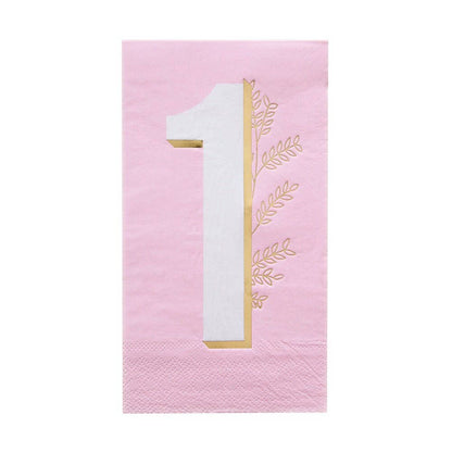 Onederland Guest Napkins - 16 Pk. - 2 Color Options