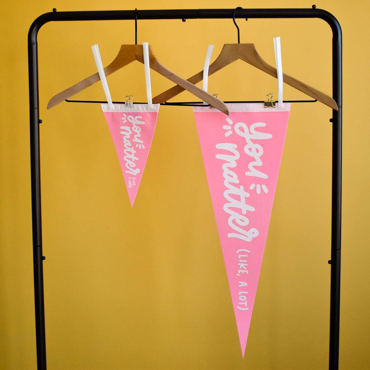 You Matter Pennant Flag (Pink)