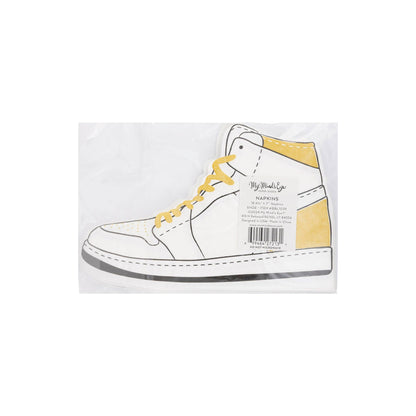 Hightop Shoe Shaped Napkins 18ct