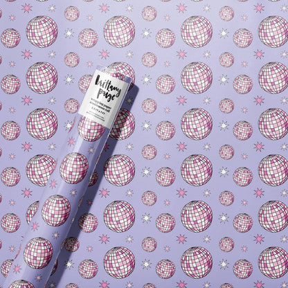 Disco Ball Wrapping Paper Roll