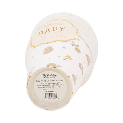 Teddy Bear Baby Cups 8ct