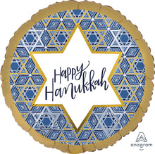 Hanukkah Festival of Lights 18in Balloon