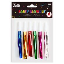 Party Blowers Primary 6ct