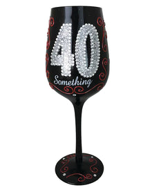 Wine Glass - Black 40