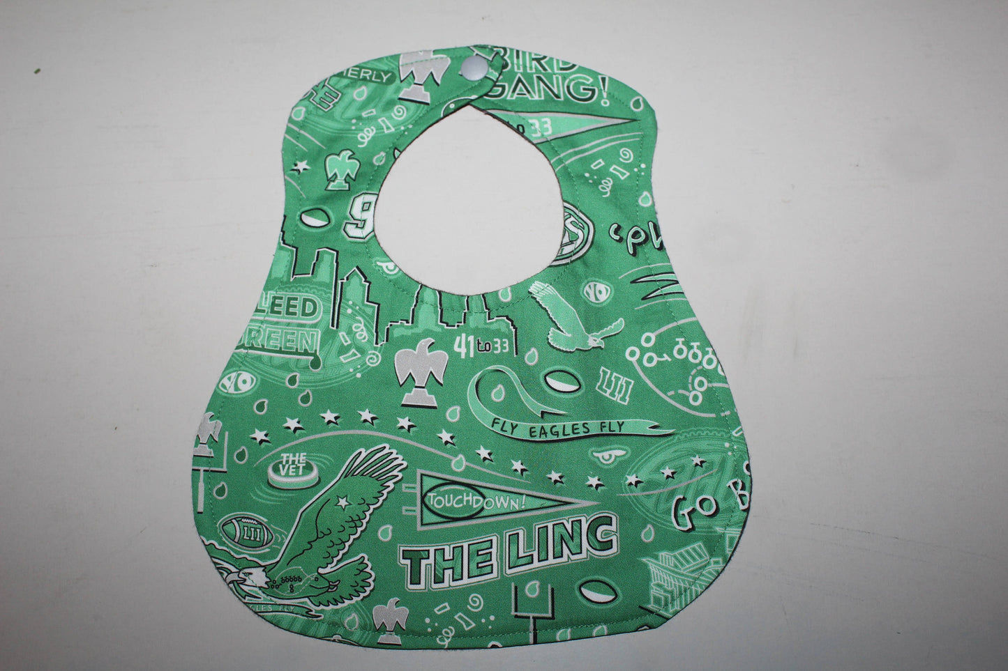 Kelly Green Eagles Bib