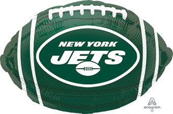 #350 New York Jets Football 18in Balloon