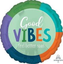 #576 Good Vibes Feel Better 17in Balloon