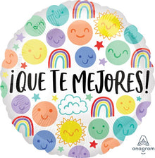 #581 Que Te Mejores Happy Doodles 17in Balloon