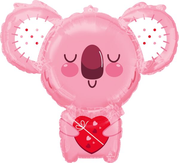 #S08 Pink Koala Bear 28in Balloon