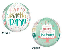 #035 Happy Cake Day Orbz Balloon