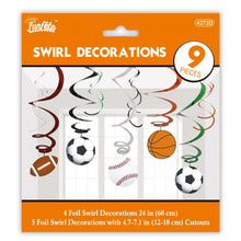 Multi Sport Swirls 9ct