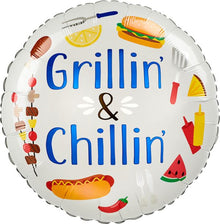 #S41 Summer Grilln' 18in Balloon