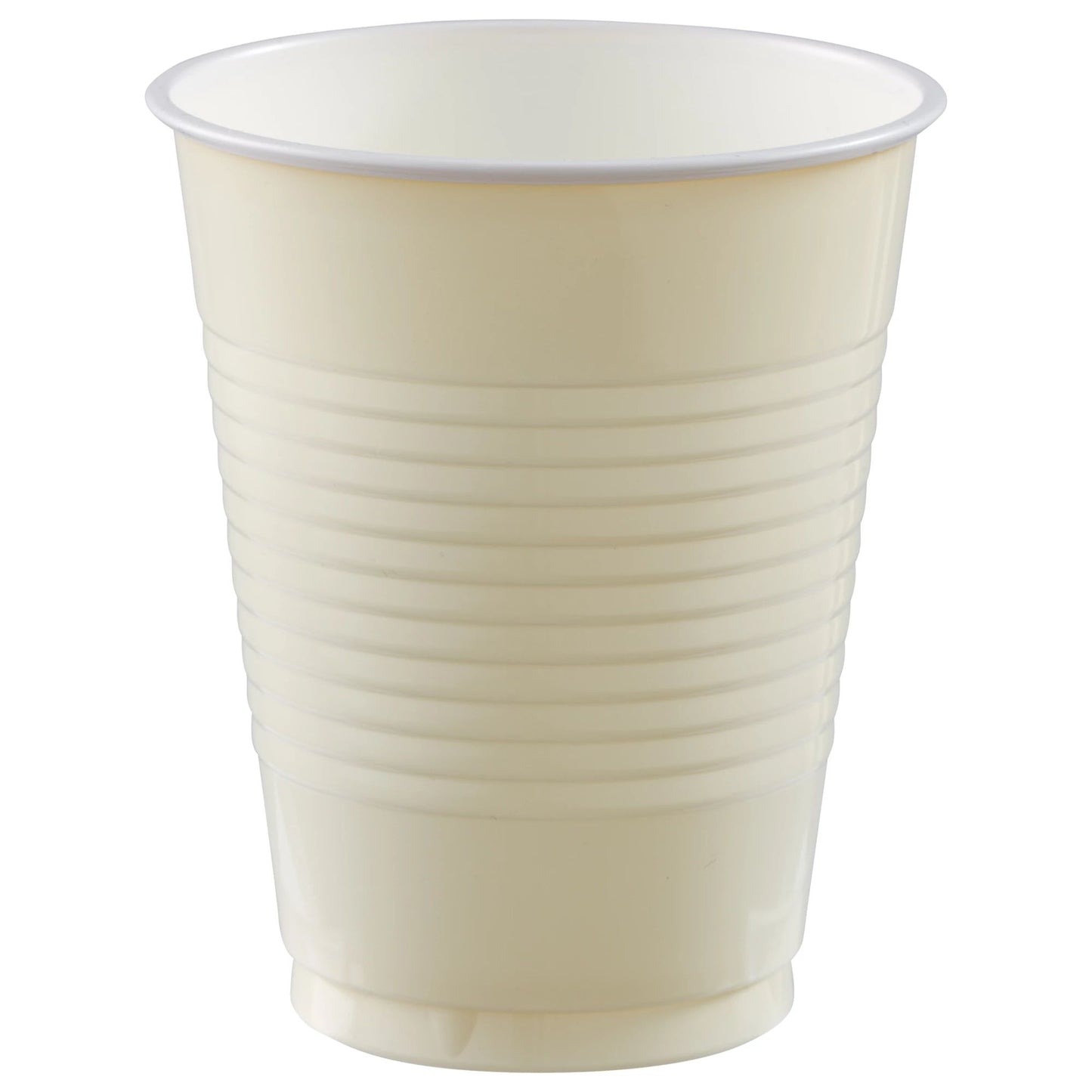 Vanilla Cream 16oz Plastic Cups 50ct