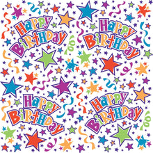 Birthday Stars Gift Wrap 30in x 5ft