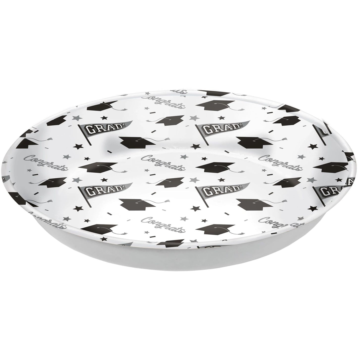 Grad Plastic Serving Bowl 13.75in - White