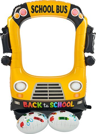 Back To School Balloon Frame Airloonz
