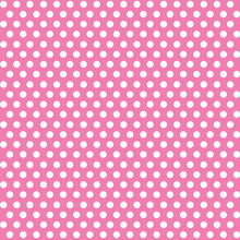 Hot Pink Dots Gift Wrap 30in x 5ft