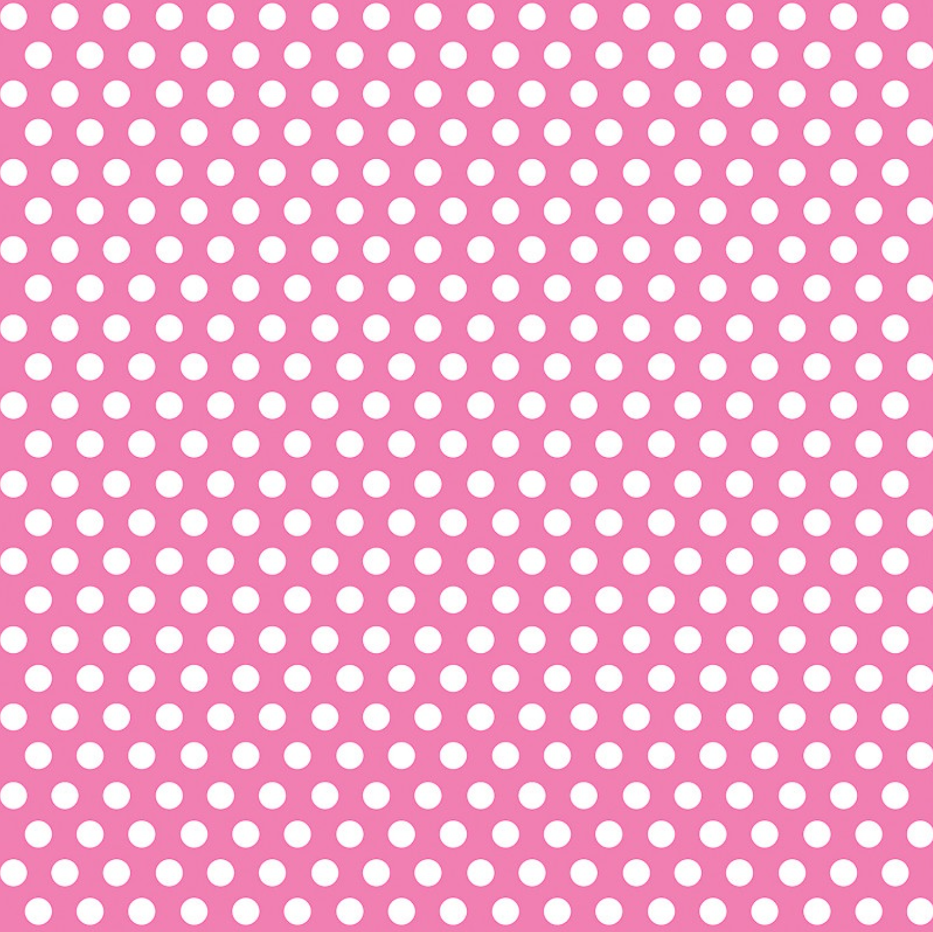 Hot Pink Dots Gift Wrap 30in x 5ft