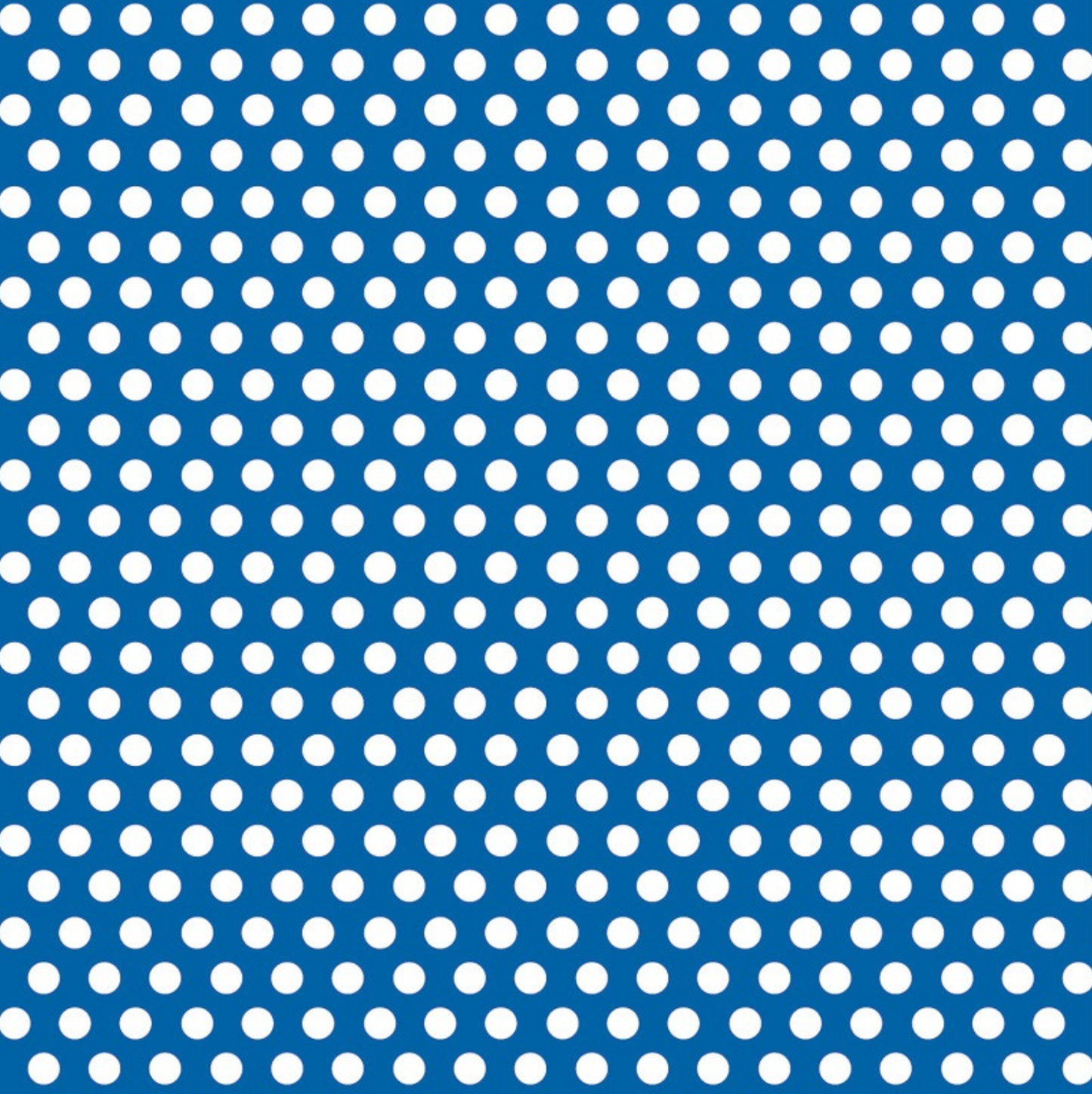 Royal Blue Dots Gift Wrap 30in x 5ft