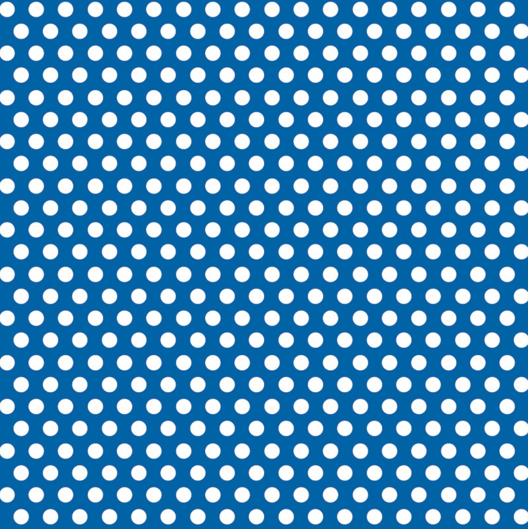 Royal Blue Dots Gift Wrap 30in x 5ft