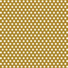 Metallic Gold Dots Gift Wrap 30in x 5ft