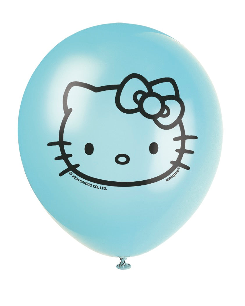 Hello Kitty and Friends Assorted 12in Latex Balloons 8ct