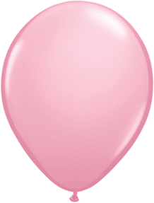 16in Helium Inflated Latex Balloon - Pink