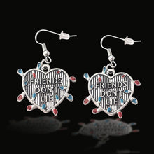 STRANGER THINGS FRIEND'S DON'T LIE Dangle Earrings